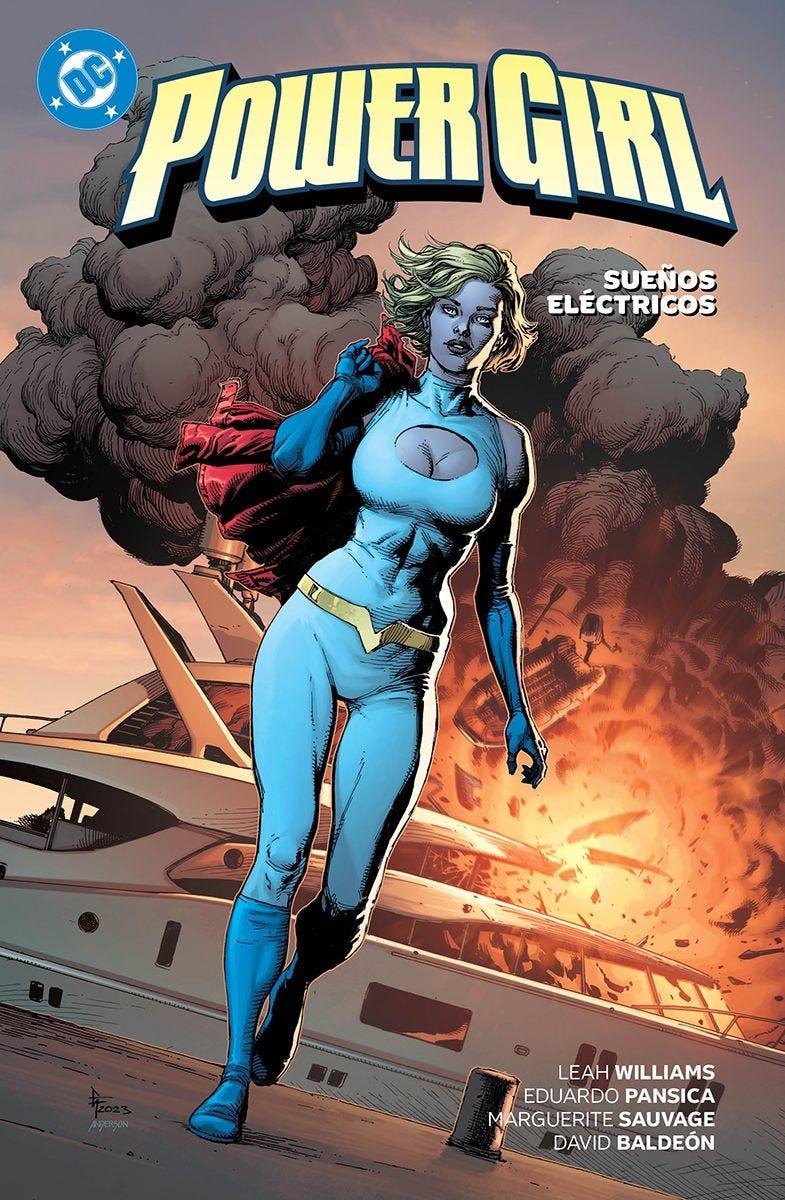 DC Premiere. Amanecer de DC. Power Girl 1. Sueños eléctricos | N0625-PAN28 | David Baldeón, Leah Williams, Marguerite Sauvage, Eduardo Pansica | Terra de Còmic - Tu tienda de cómics online especializada en cómics, manga y merchandising