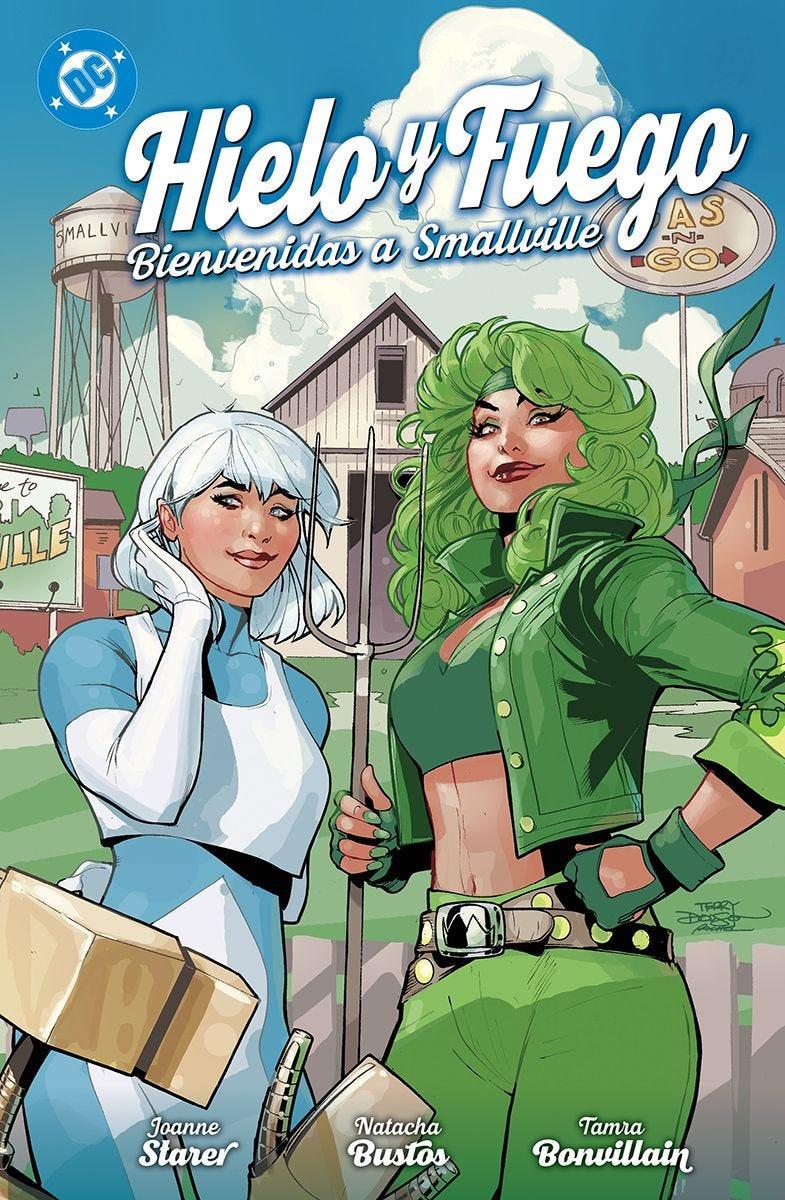 DC Premiere. Hielo y Fuego. Bienvenidas a Smallville | N0725-PAN93 | Joanne Starer, Natacha Bustos | Terra de Còmic - Tu tienda de cómics online especializada en cómics, manga y merchandising