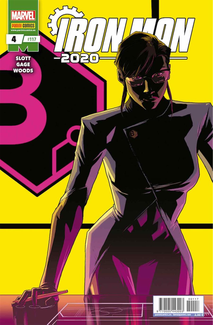 Iron Man 2020 4 | N1020-PAN25 | Christos Gage, Pete Woods, Dan Slott | Terra de Còmic - Tu tienda de cómics online especializada en cómics, manga y merchandising