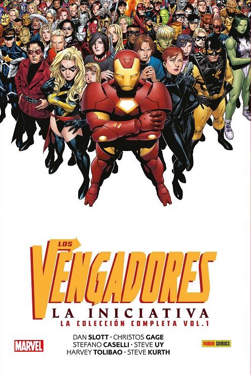 Los Vengadores: La iniciativa. La colección completa vol. 1 | N0826-PAN100 | Dan Slott, Stefano Caselli, Christos Gage y otros | Terra de Còmic - Tu tienda de cómics online especializada en cómics, manga y merchandising