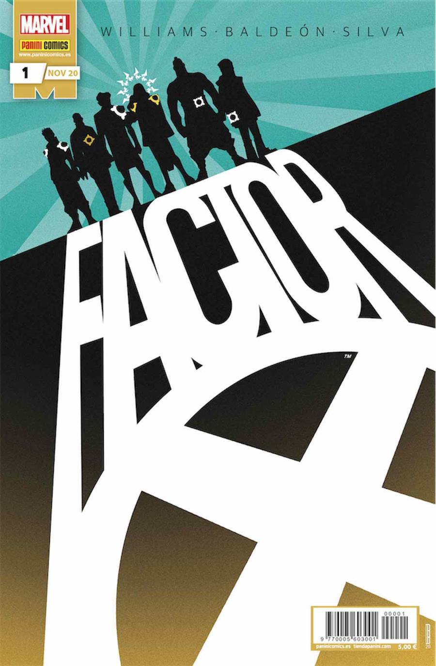 Factor-X 1 | N1120-PAN18 | David Baldeón, Leah Williams | Terra de Còmic - Tu tienda de cómics online especializada en cómics, manga y merchandising