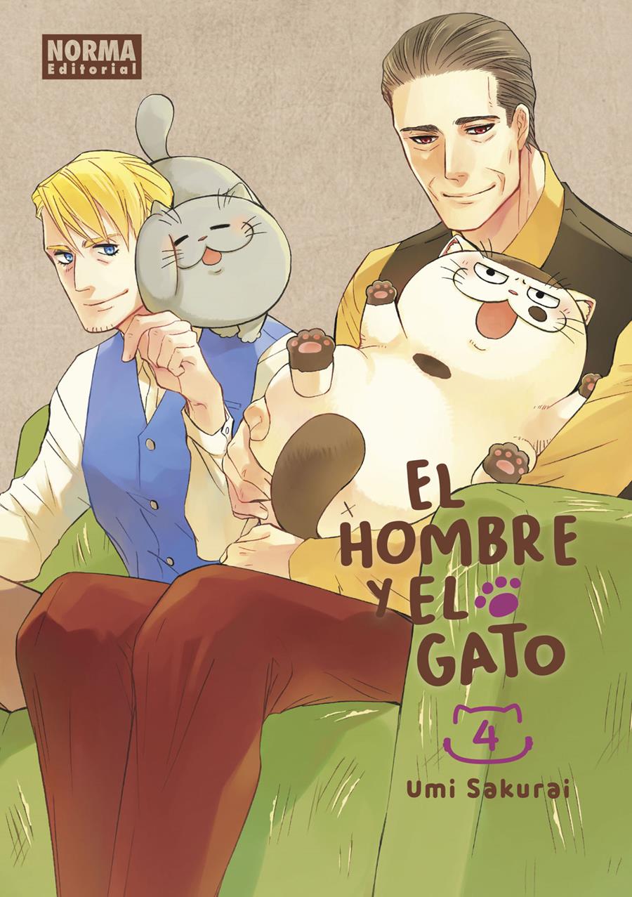 El hombre y el gato 04 | N0222-NOR14 | Umi Sakurai | Terra de Còmic - Tu tienda de cómics online especializada en cómics, manga y merchandising