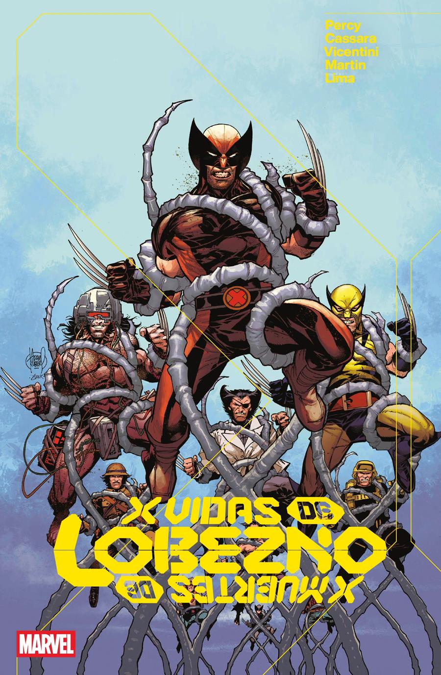 X vidas-muertes de Lobezno | N0726-PAN72 | Federico Vincentini, Benjamin Percy, Joshua Cassara | Terra de Còmic - Tu tienda de cómics online especializada en cómics, manga y merchandising