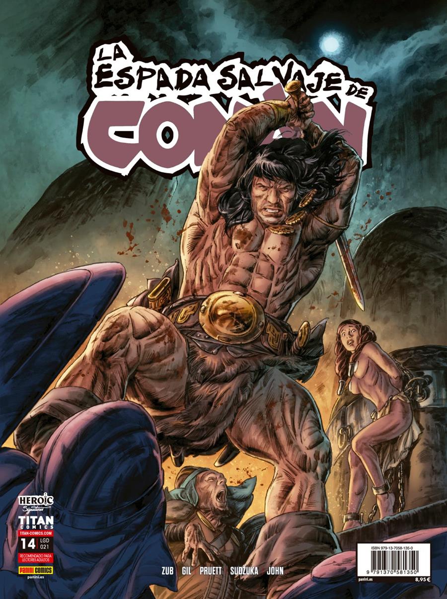 La Espada Salvaje de Conan 14 | N1126-PAN02 | Goran Sud?uka, Iván Gil, Matthew John, Jim Zub, Joe Pruett | Terra de Còmic - Tu tienda de cómics online especializada en cómics, manga y merchandising