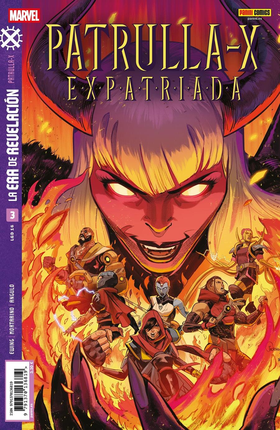 La era de revelación: Patrulla-X Expatriada 3 | N0426-PAN08 | Francesco Mortarino, Eve L. Ewing | Terra de Còmic - Tu tienda de cómics online especializada en cómics, manga y merchandising