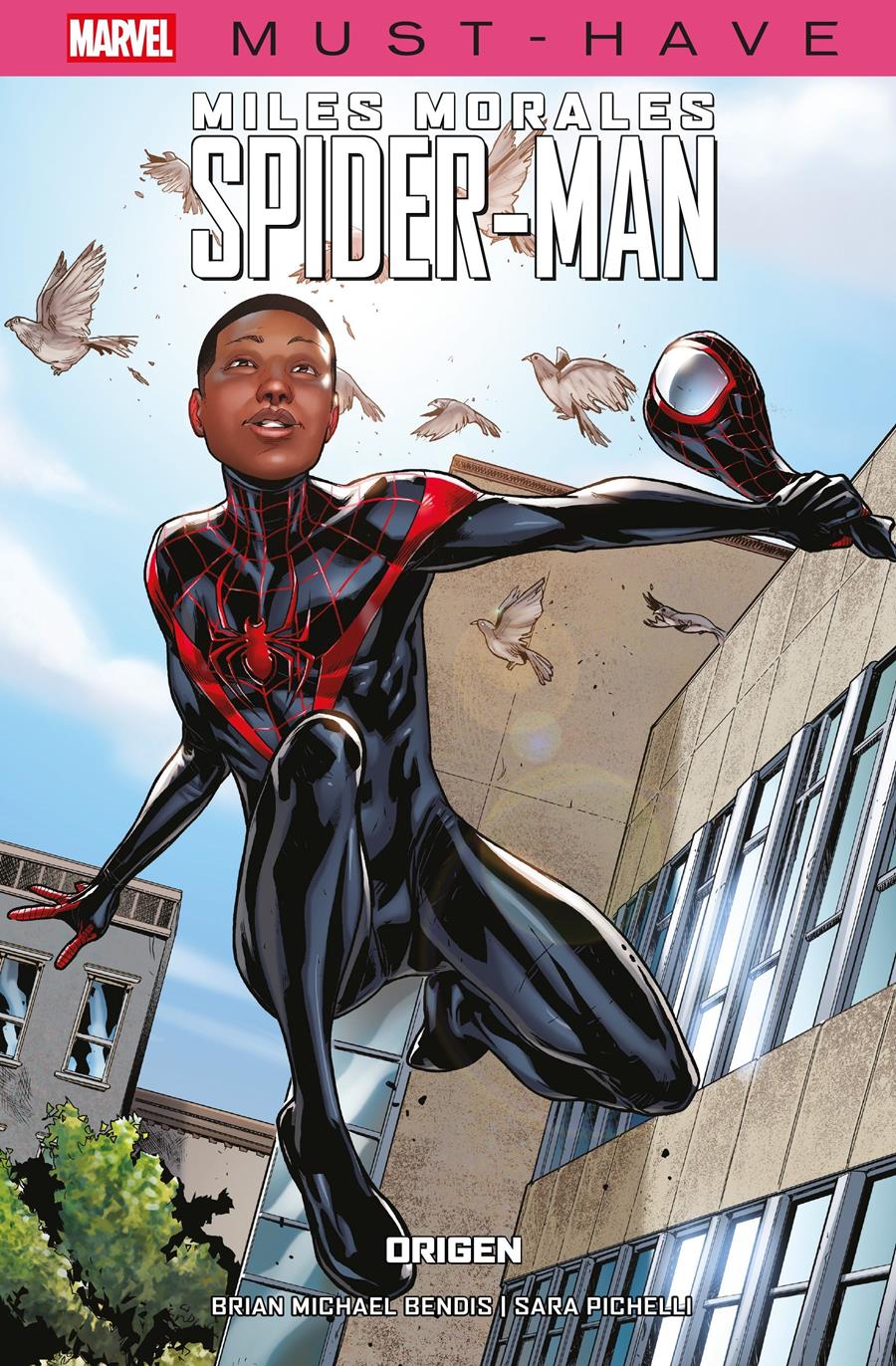 Marvel Must-Have. Miles Morales: Spider-Man. Origen | N0426-PAN27 | Brian Michael Bendis, Sara Pichelli | Terra de Còmic - Tu tienda de cómics online especializada en cómics, manga y merchandising
