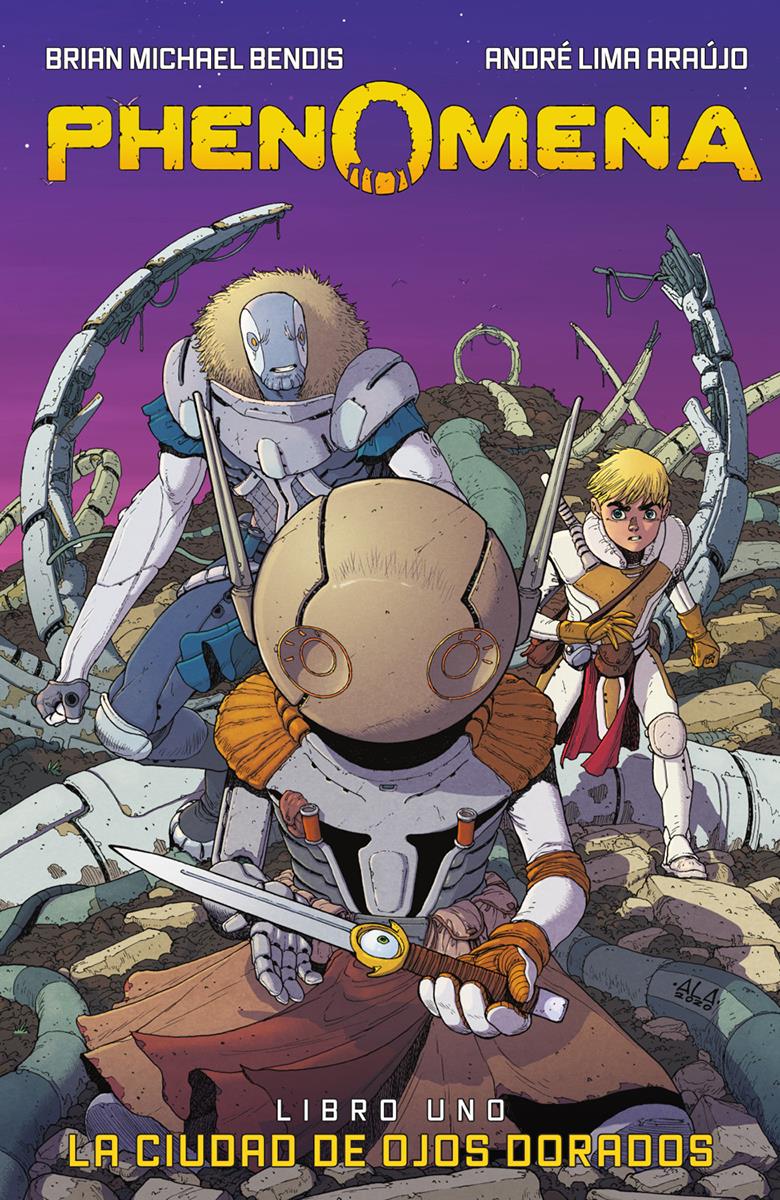 Phenomena. Libro 1. La ciudad de los ojos dorados | N0323-NOR025 | André Lima Araújo, Brian Michael Bendis | Terra de Còmic - Tu tienda de cómics online especializada en cómics, manga y merchandising