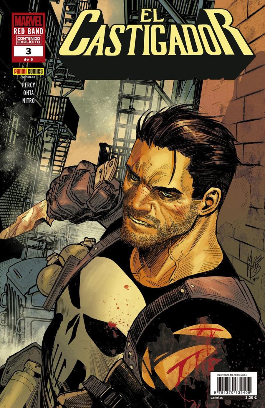 El Castigador: Red Band 3 | N0326-PAN29 | Julius Ohta, Benjamin Percy | Terra de Còmic - Tu tienda de cómics online especializada en cómics, manga y merchandising