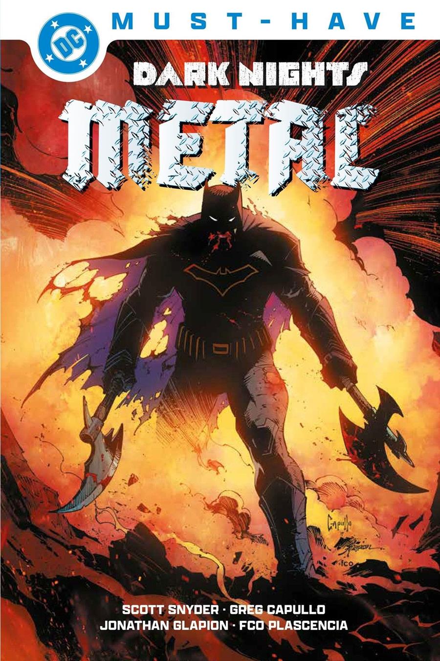 DC Must-Have. Dark Nights: Metal  | N0126-PAN04 | Scott Snyder, Greg Capullo | Terra de Còmic - Tu tienda de cómics online especializada en cómics, manga y merchandising