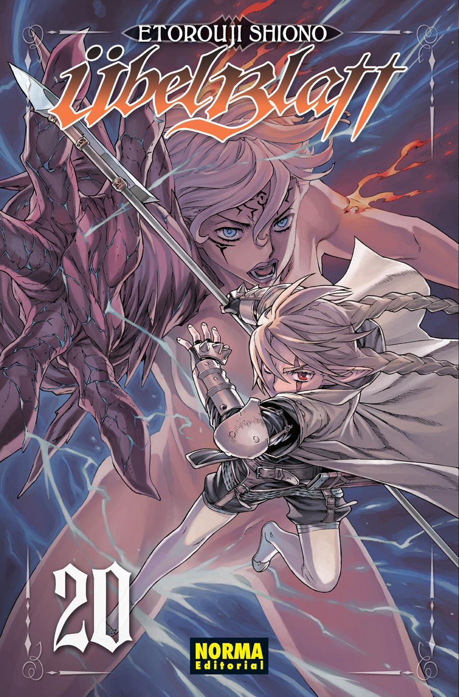 Ubel Blatt 20 | N0718-NOR37 | Etorouji Shiono | Terra de Còmic - Tu tienda de cómics online especializada en cómics, manga y merchandising