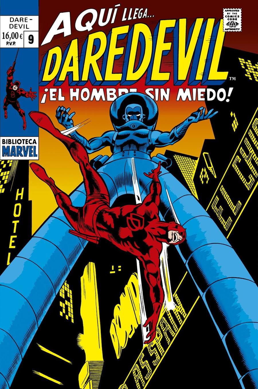 Biblioteca Marvel 113. Daredevil 9 | N0126-PAN28 | Roy Thomas, Stan Lee, Barry Smith, Gene Colan | Terra de Còmic - Tu tienda de cómics online especializada en cómics, manga y merchandising
