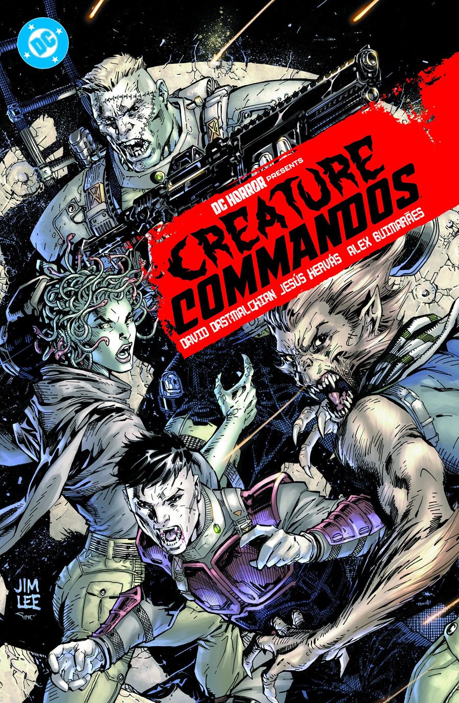 100% DC HC. DC Horror Presents: Creature Commandos | N1026-PAN79 | David Dastmalchian, Jesús Hervás | Terra de Còmic - Tu tienda de cómics online especializada en cómics, manga y merchandising