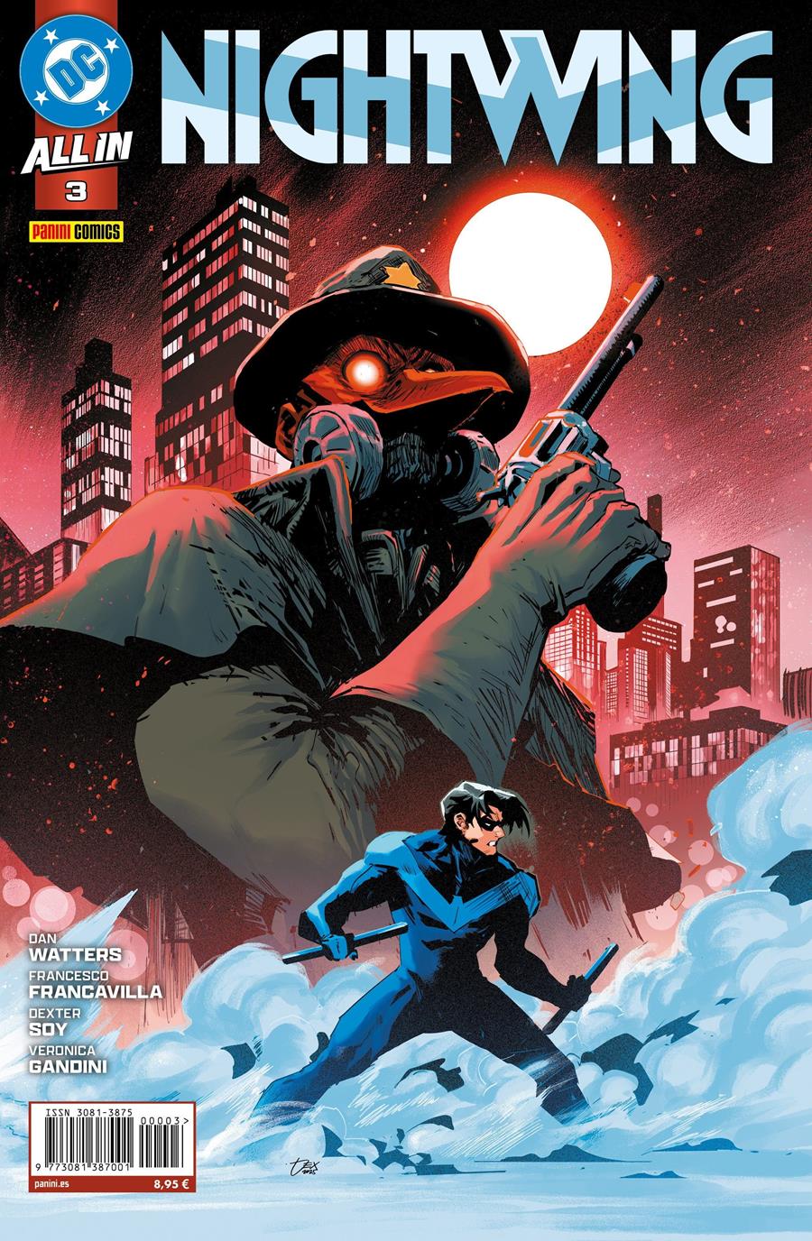 All In Nightwing 3 | N1225-PAN42 | Francesco Francavilla, Dexter Soy, Dan Watters | Terra de Còmic - Tu tienda de cómics online especializada en cómics, manga y merchandising