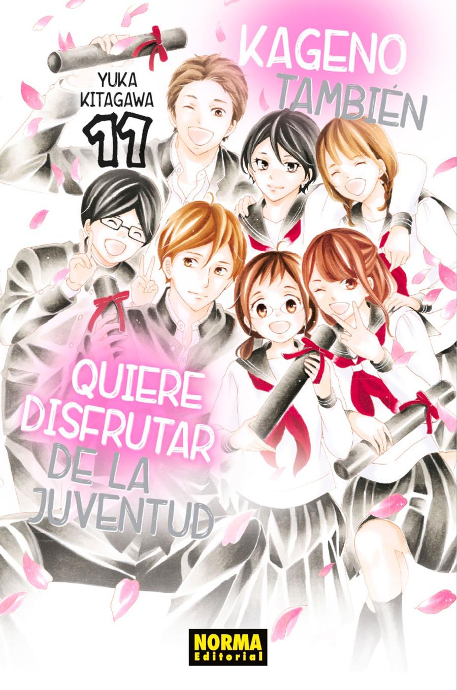 Kageno tambien quiere disfrutar de la juventud 11 | N0322-NOR09 | Yuka Kitagawa | Terra de Còmic - Tu tienda de cómics online especializada en cómics, manga y merchandising