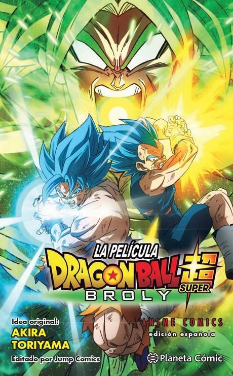 Dragon Ball Super Broly Anime Comic | N1020-PLA33 | Akira Toriyama | Terra de Còmic - Tu tienda de cómics online especializada en cómics, manga y merchandising