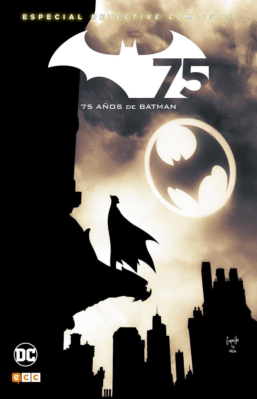 Batman: Especial Detective Comics 27 - 75 años de Batman  | 17913 |  Bill Finger, Bob Kane, Brad Meltzer, Francesco Francavilla, Gregg Hurwitz, Mike W. Barr, Peter J. Tomasi, Scott Snyder Bob Kane, Bryan Hitch, Francesco Francavilla, Guillem March, Ian Bertram, Neal Adams, Sean Murphy | Terra de Còmic - Tu tienda de cómics online especializada en cómics, manga y merchandising