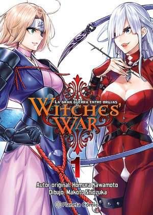 Witches war: La gran guerra entre brujas nº 01 | N1023-PLA035 | Homura Kawamoto, Makoto Shiozuka | Terra de Còmic - Tu tienda de cómics online especializada en cómics, manga y merchandising
