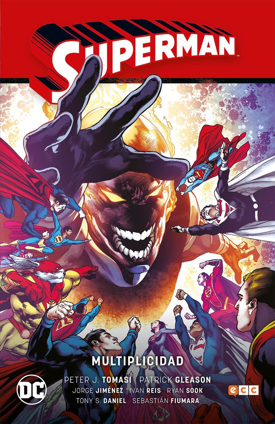 Superman vol. 03: Multiplicidad | N1019-ECC20 | Patrick Gleason, Peter Tomasi,  Clay Mann, Ed Benes, Ivan Reis, Jorge Jiménez, Ryan Sook, Sebastián Fiumara, Tony S. Daniel | Terra de Còmic - Tu tienda de cómics online especializada en cómics, manga y merchandising