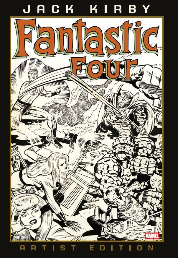 Marvel Artist's Edition. Los 4 Fantásticos de Jack Kirby | N1026-PAN72 | Jack Kirby, Stan Lee | Terra de Còmic - Tu tienda de cómics online especializada en cómics, manga y merchandising