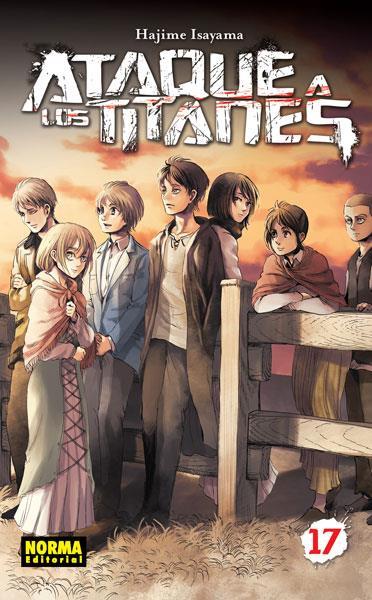 Ataque a los Titanes 17 | N04B16-NOR20 | Hajime Isayama | Terra de Còmic - Tu tienda de cómics online especializada en cómics, manga y merchandising