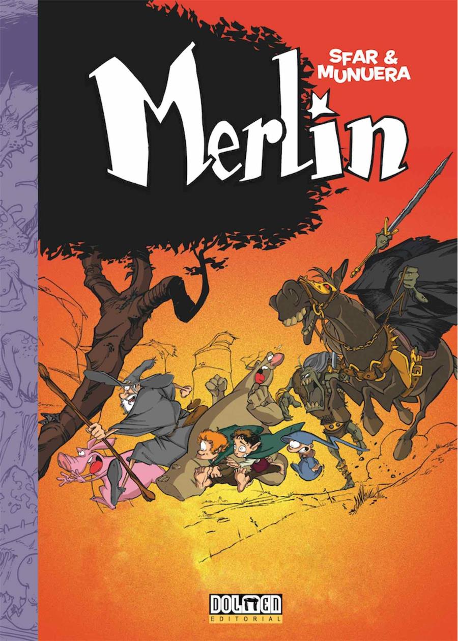 Merlin. Integral 02 | N0920-OTED023 | Joan Sfarr, Jose Luís Munuera, Jean-David Morvan | Terra de Còmic - Tu tienda de cómics online especializada en cómics, manga y merchandising