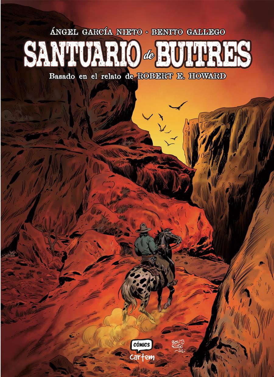 Santuario de buitres | N1025-OTED48 | Ángel García Nieto y Benito Gallego | Terra de Còmic - Tu tienda de cómics online especializada en cómics, manga y merchandising