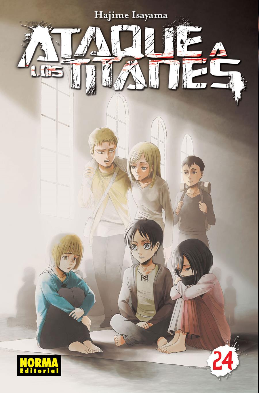 Ataque a los Titanes 24 | N0718-NOR19 | Hajime Isayama | Terra de Còmic - Tu tienda de cómics online especializada en cómics, manga y merchandising