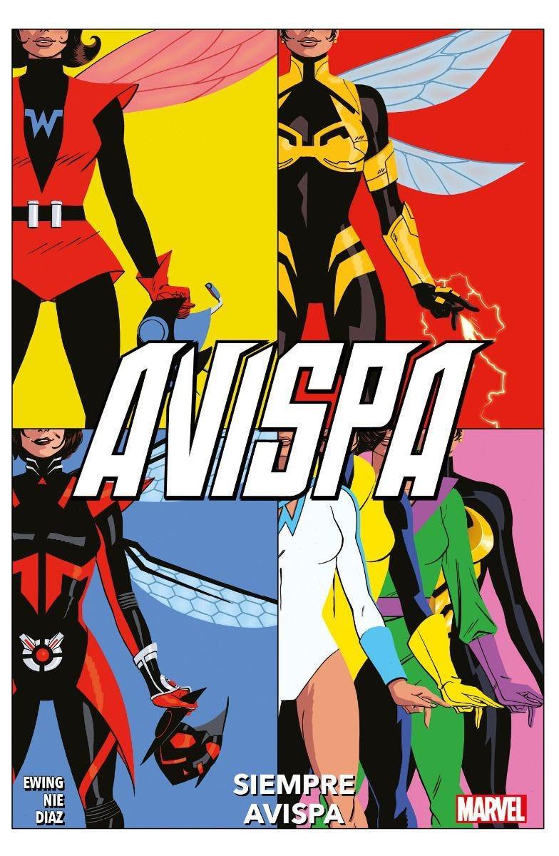 Avispa: Siempre Avispa | N0823-PAN35 | Kasia Nie, Jack Kirby, Stan Lee, H.E. Huntley, Al Ewing | Terra de Còmic - Tu tienda de cómics online especializada en cómics, manga y merchandising