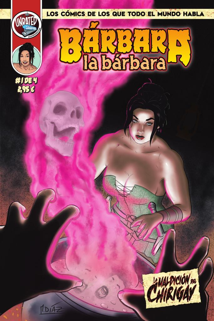 Bárbara la bárbara. La maldición de Chirigay 01 | N0823-OTED16 | Diaz Bejarano, Oliveros Segura | Terra de Còmic - Tu tienda de cómics online especializada en cómics, manga y merchandising