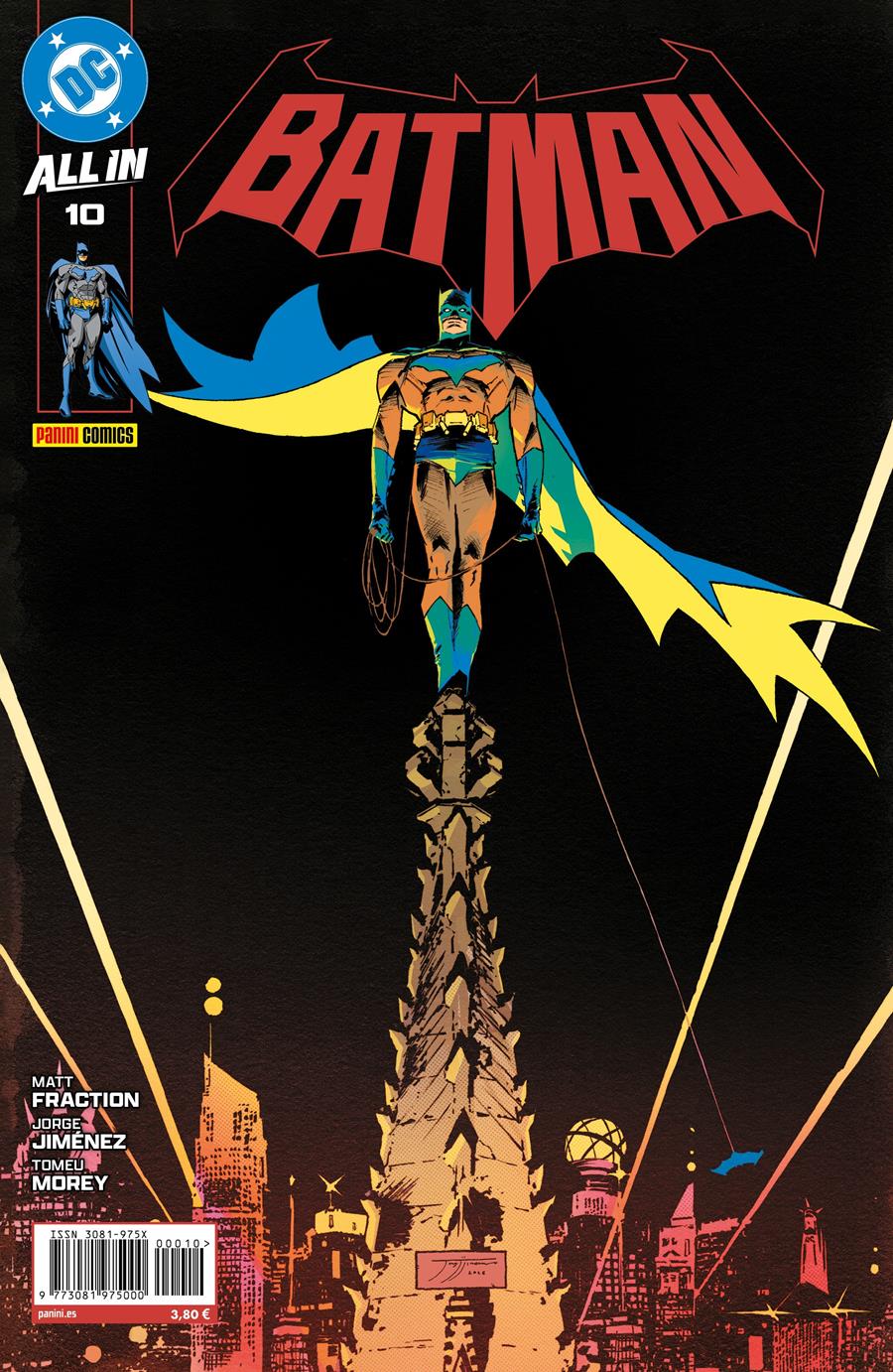 All In Batman 10 | N1126-PAN31 | Matt Fraction, Jorge Jiménez | Terra de Còmic - Tu tienda de cómics online especializada en cómics, manga y merchandising