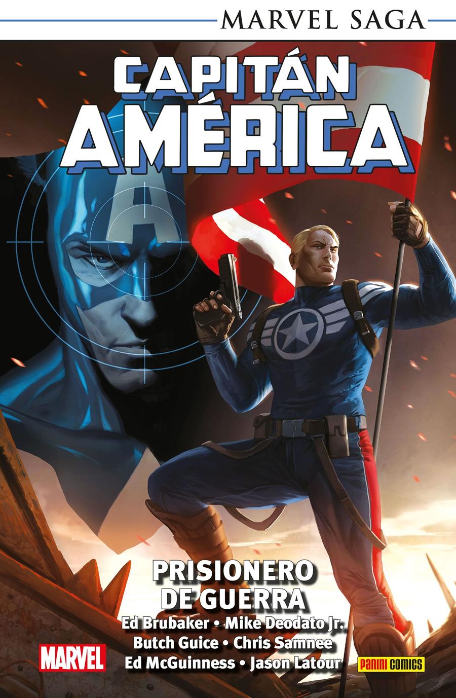 Marvel Saga TPB. Capitán América 13 | N0226-PAN30 | Mitch Breitweiser, Ed Brubaker, Mike Deodato Jr., Chris Samnee, Stefano Gaudiano, Butch Guice | Terra de Còmic - Tu tienda de cómics online especializada en cómics, manga y merchandising
