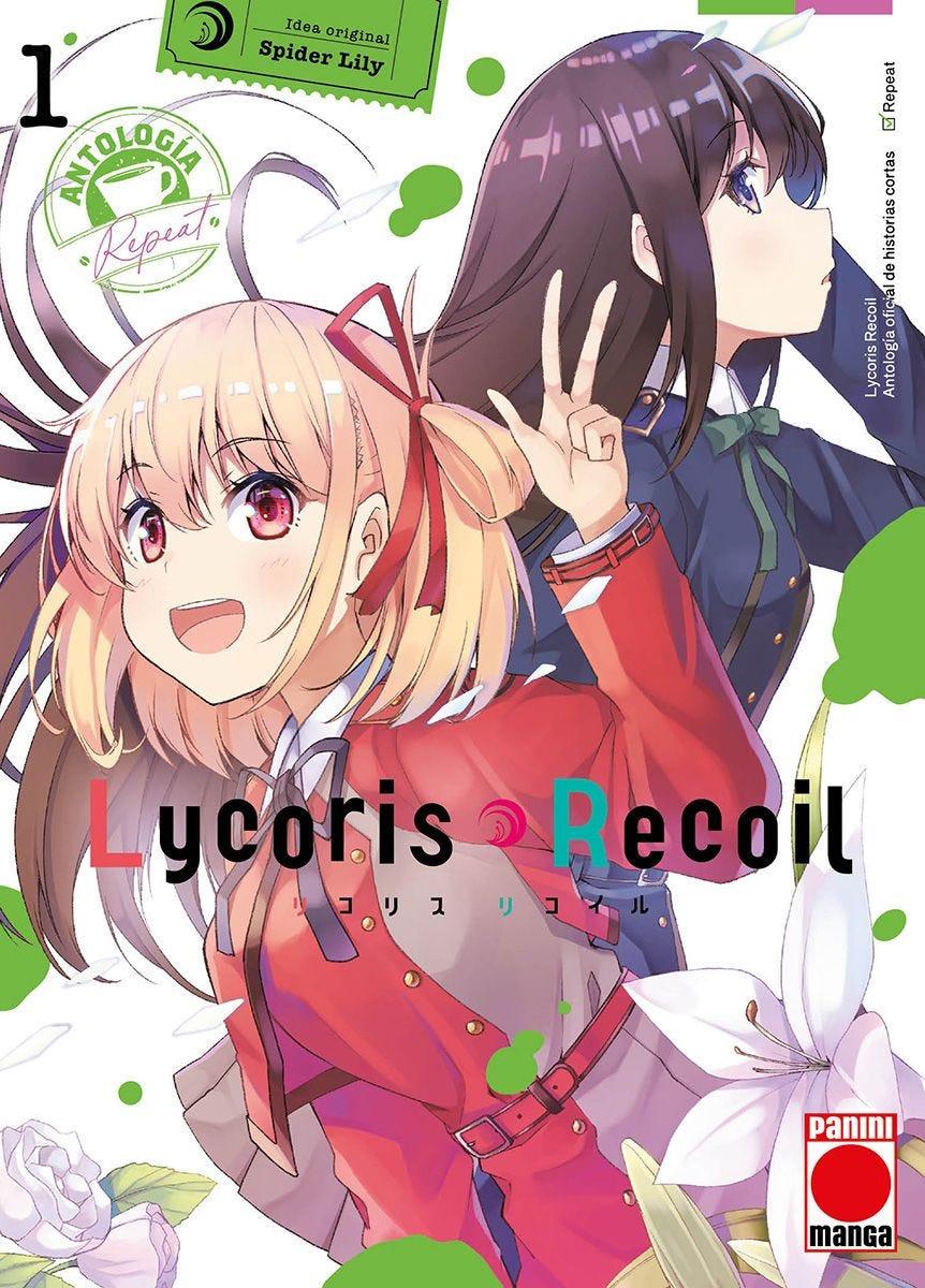 Lycoris Recoil Antología: Repeat 1 | N0325-PAN14 | Spider Lily, Varios | Terra de Còmic - Tu tienda de cómics online especializada en cómics, manga y merchandising