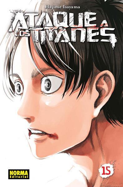 Ataque A Los Titanes 15 | N0815-NOR14 | Hajime Isayama | Terra de Còmic - Tu tienda de cómics online especializada en cómics, manga y merchandising