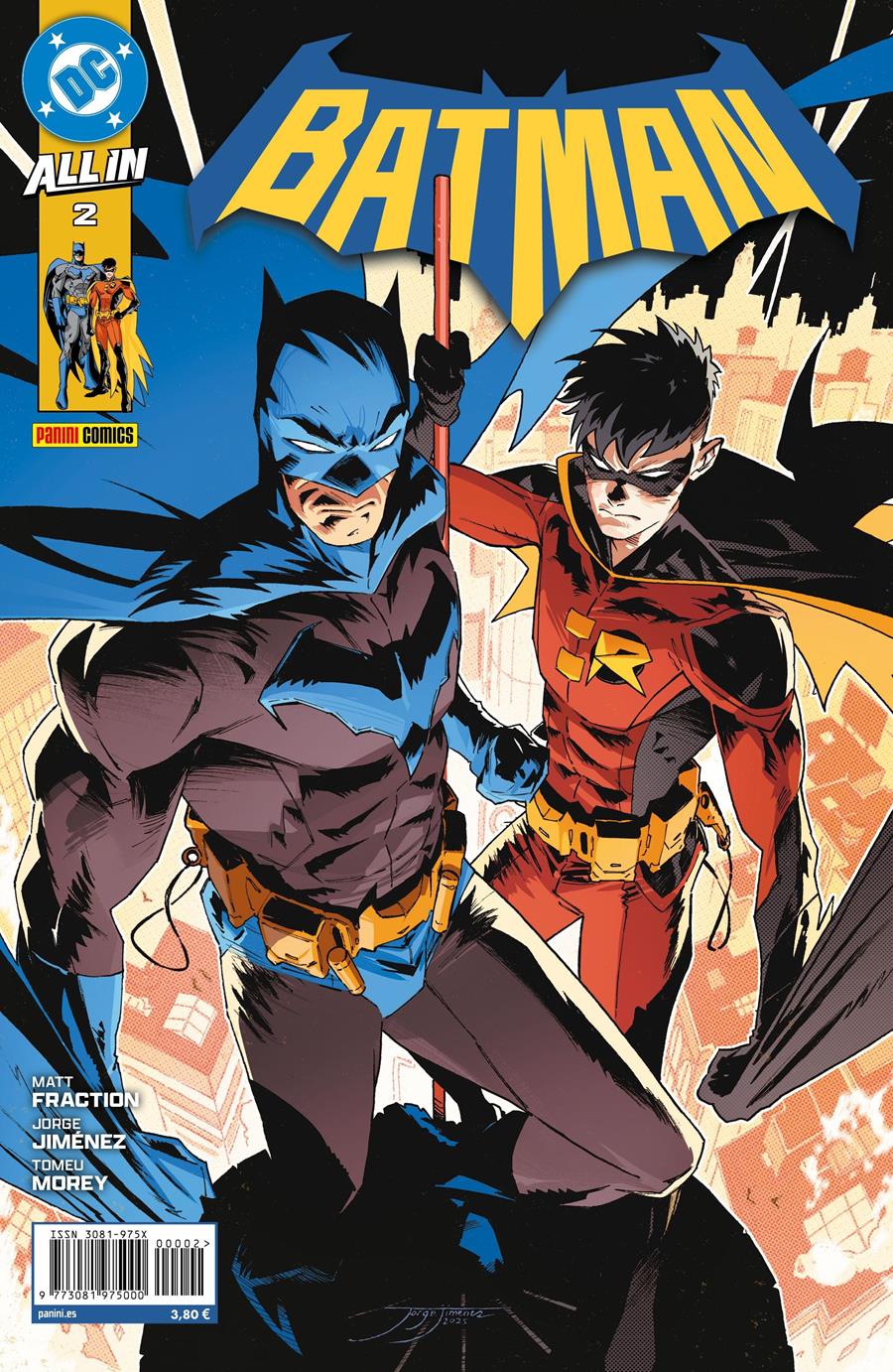 All in Batman 2 | N0326-PAN46 | Matt Fraction, Jorge Jiménez | Terra de Còmic - Tu tienda de cómics online especializada en cómics, manga y merchandising