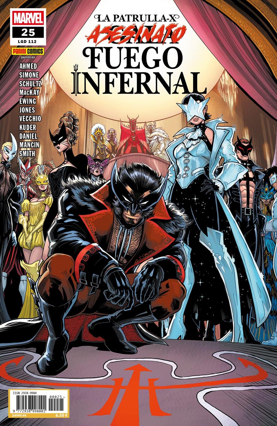 Patrulla-X 25 | N1126-PAN06 | Federica Mancin, Jed MacKay, Erica Schultz, Tony S. Daniel, Eve L. Ewing, Luciano Vecchio, Gail Simone, Saladin Ahmed | Terra de Còmic - Tu tienda de cómics online especializada en cómics, manga y merchandising