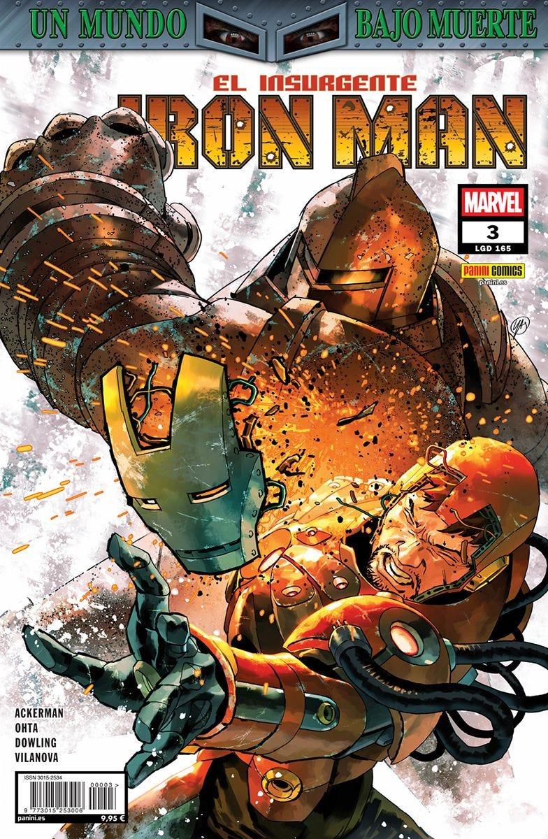 El Insurgente Iron Man 3 | N1025-PAN68 | Spencer Ackerman, Julius Ohta | Terra de Còmic - Tu tienda de cómics online especializada en cómics, manga y merchandising