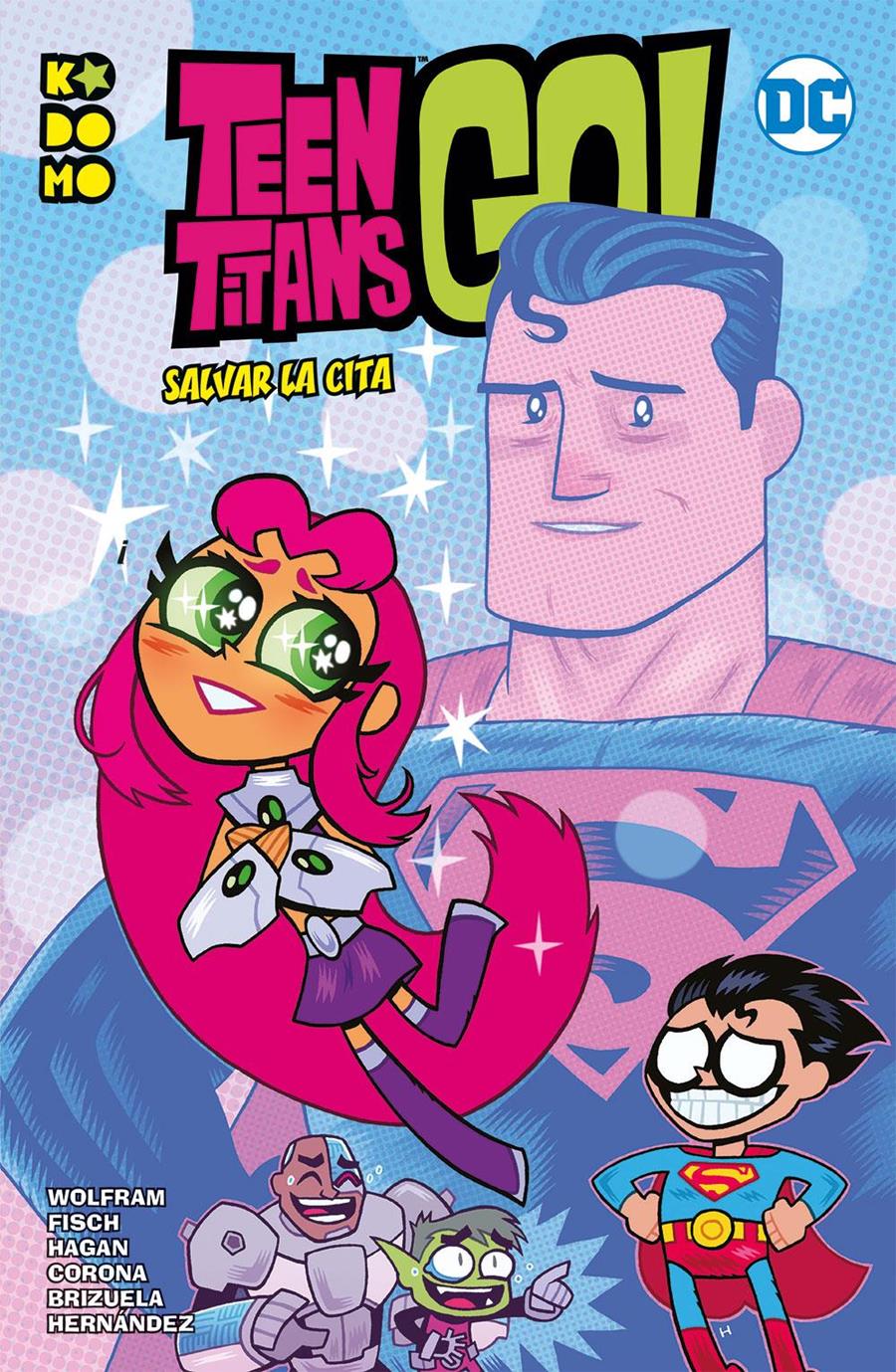 Teen Titans Go! vol. 04: Salvar la cita | N1019-ECC51 | Amy Wolfram, Merrill Hagan, Sholly Fisch, Darío Brizuela, Jorge Corona, Lea Hernández | Terra de Còmic - Tu tienda de cómics online especializada en cómics, manga y merchandising