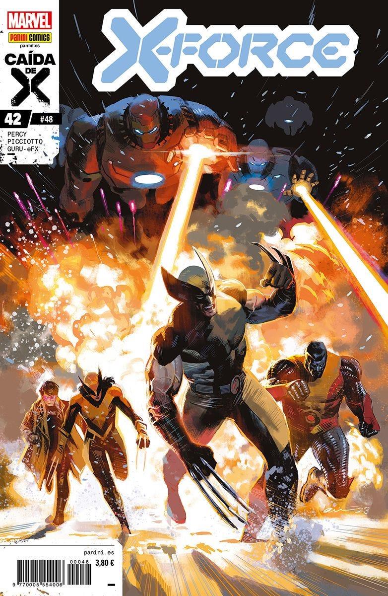 X-Force 42 | N0324-PAN61 | Daniel Picciotto, Benjamin Percy | Terra de Còmic - Tu tienda de cómics online especializada en cómics, manga y merchandising