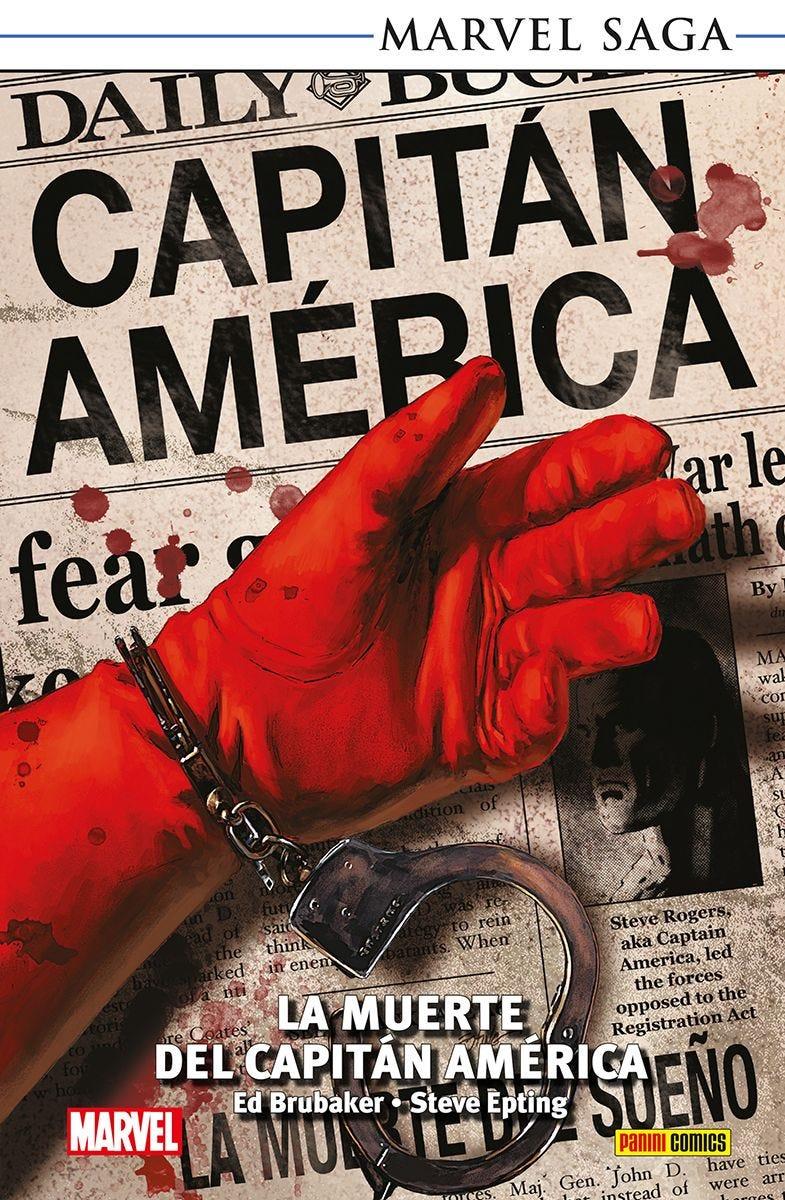 Marvel Saga TPB. Capitán América 5. La muerte del Capitán América | N0625-PAN33 | Ed Brubaker, Steve Epting | Terra de Còmic - Tu tienda de cómics online especializada en cómics, manga y merchandising