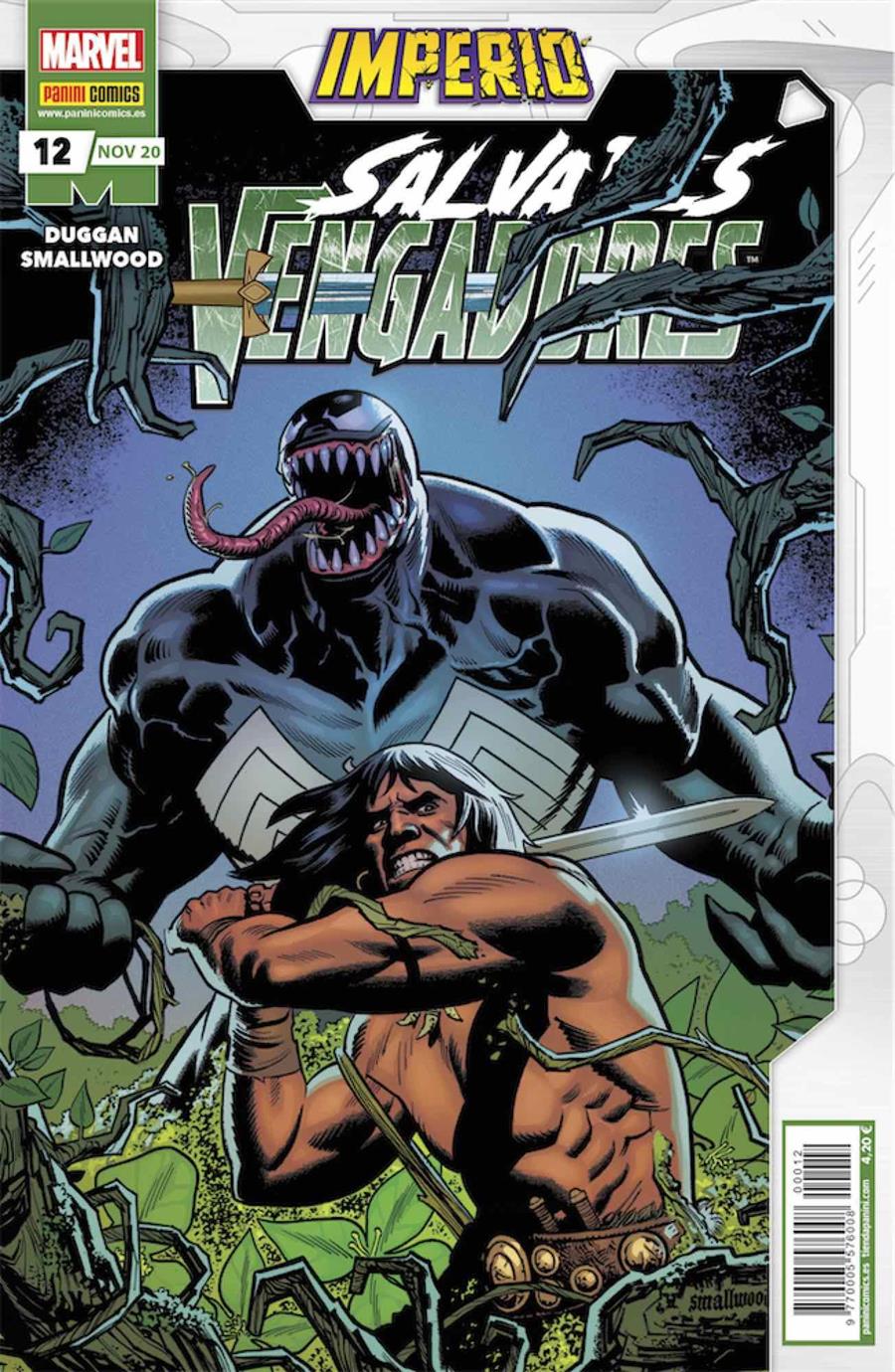 Salvajes Vengadores 12 | N1120-PAN61 | Greg Smallwood, Gerry Duggan | Terra de Còmic - Tu tienda de cómics online especializada en cómics, manga y merchandising