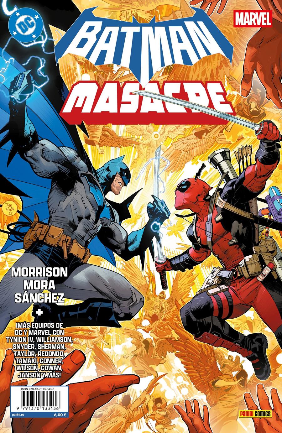 Batman/Masacre | N0126-PAN78 | Denys B. Cowan, Mariko Tamaki, Dan Mora, Hayden Sherman, Amanda Conner, Grant Morrison, Scott Snyder, G. Willow Wilson, James Tynion IV, Joshua Williamson, Tom Taylor, Bruno Redondo | Terra de Còmic - Tu tienda de cómics online especializada en cómics, manga y merchandising