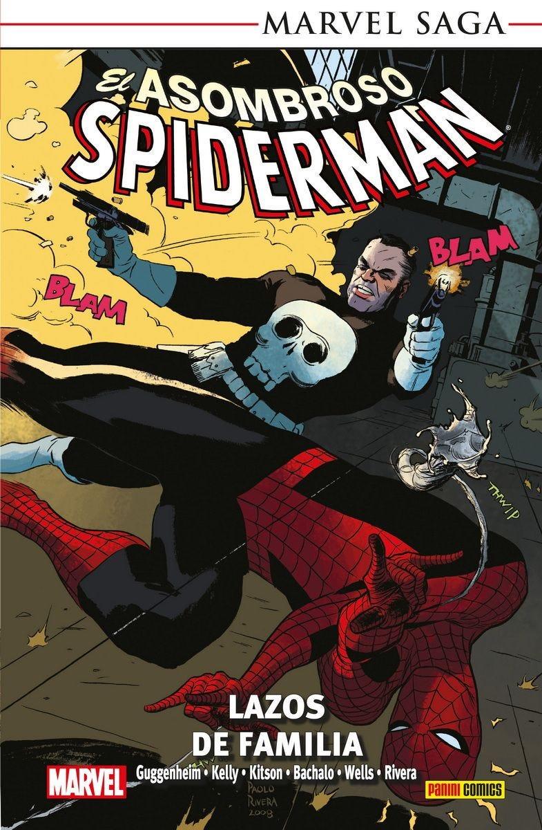Marvel Saga TPB. El Asombroso Spiderman 18. Lazos de familia | N0624-PAN29 | Zeb Wells, Paolo Rivera, Barry Kitson, Marc Guggenheim, Joe Kelly, Chris Bachalo | Terra de Còmic - Tu tienda de cómics online especializada en cómics, manga y merchandising