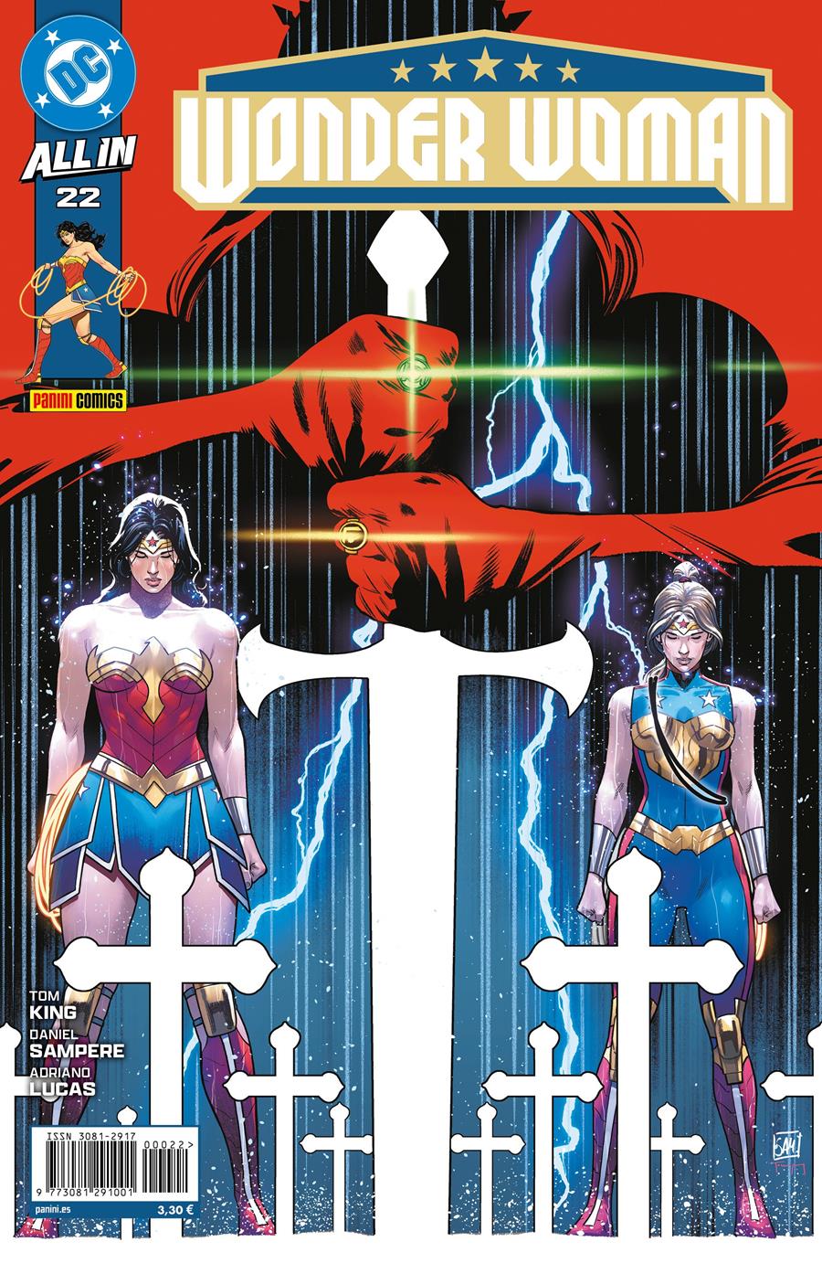 All In Wonder Woman 22 | N0926-PAN28 | Daniel Sampere, Tom King | Terra de Còmic - Tu tienda de cómics online especializada en cómics, manga y merchandising