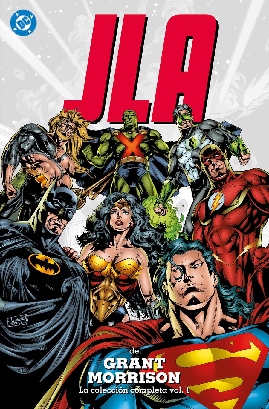 JLA de Grant Morrison. La colección completa 1 | N1226-PAN85 | Grant Morrison, Howard Porter, John Dell, Mark Millar, Óscar Jiménez, Arnie Jorgensen, Gary Frank, Greg Land, Val Semeiks | Terra de Còmic - Tu tienda de cómics online especializada en cómics, manga y merchandising