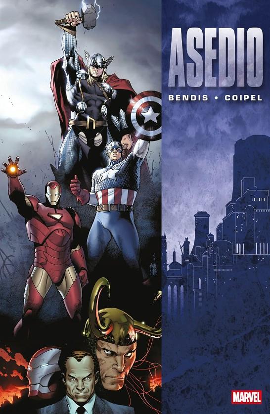Marvel Essentials. Asedio | N0525-PAN03 | Michael Lark, Lucio Parrillo, Brian Michael Bendis, Olivier Coipel | Terra de Còmic - Tu tienda de cómics online especializada en cómics, manga y merchandising