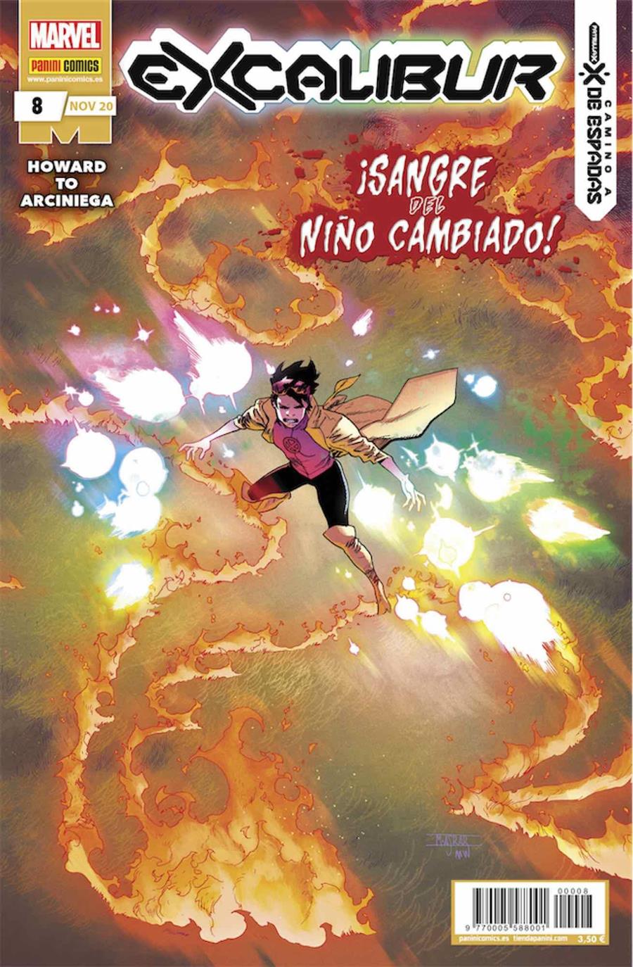 Excalibur 8 | N1120-PAN17 | Marcus To, Tini Howard | Terra de Còmic - Tu tienda de cómics online especializada en cómics, manga y merchandising