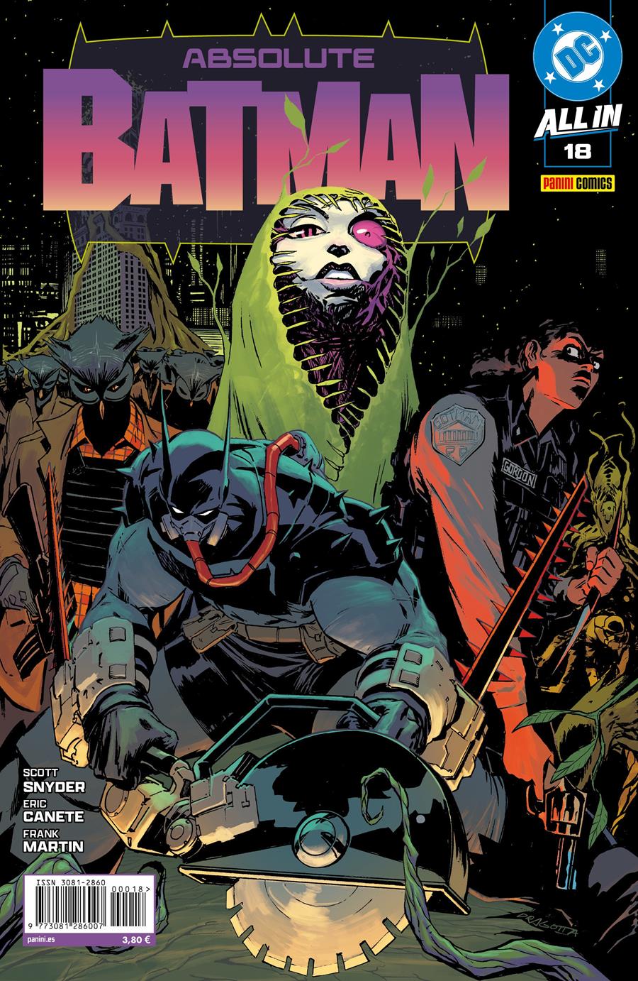 Absolute Batman 18 | N0926-PAN14 | Eric Canete, Scott Snyder | Terra de Còmic - Tu tienda de cómics online especializada en cómics, manga y merchandising
