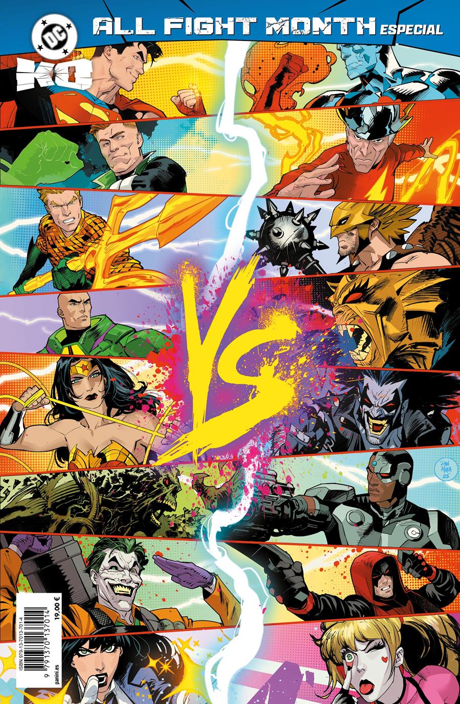 DC K.O All fight month especial | N0526-PAN14 | Varios Autores | Terra de Còmic - Tu tienda de cómics online especializada en cómics, manga y merchandising