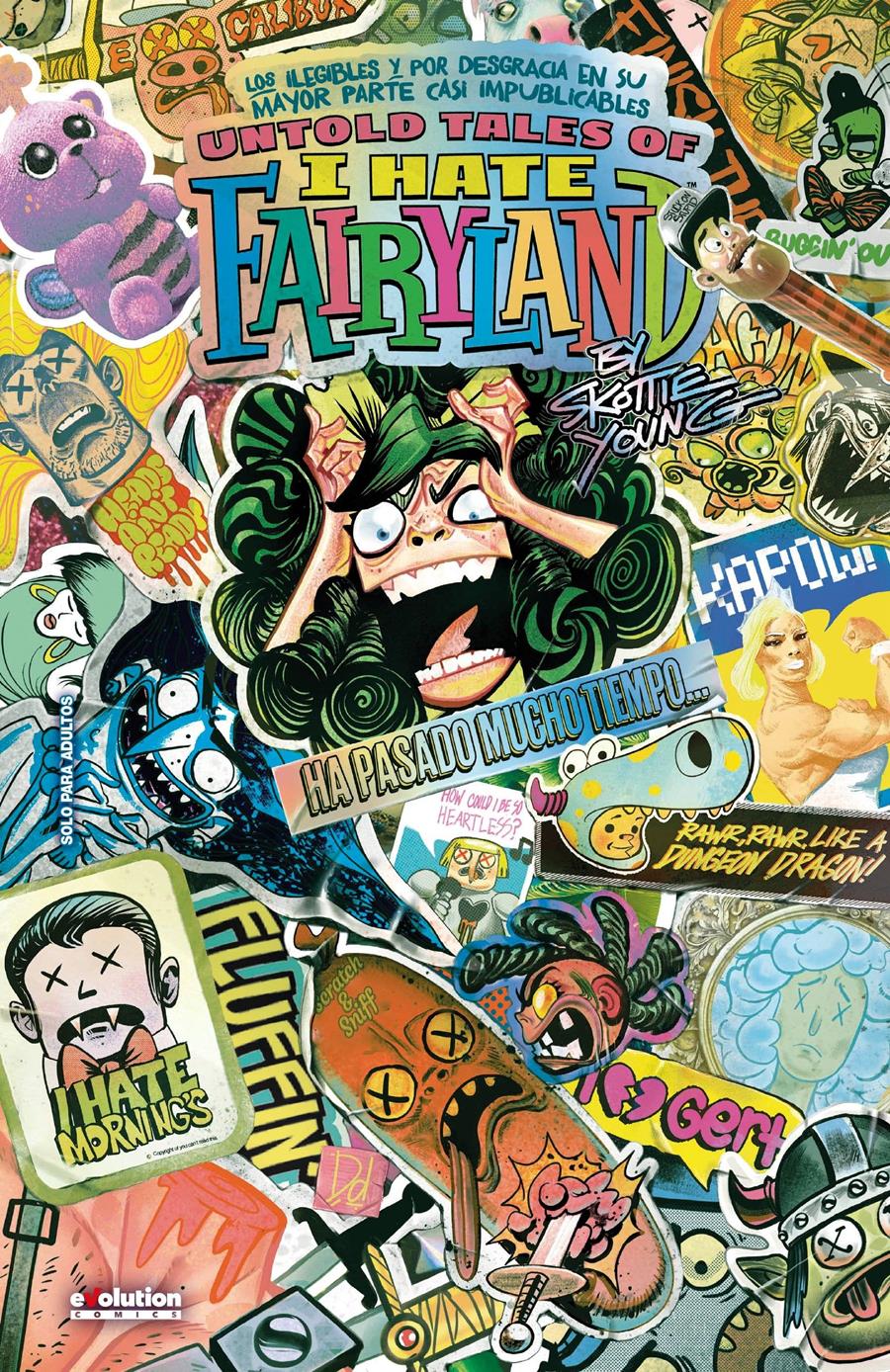 Untold tales of I Hate Fairyland | N1125-PAN62 | Dax Gordine, Dean Rankine, Rachele Aragno, Scott Brown, David DelGrosso, Derek Laufman, Fábio Moon, Gabriel Bá, Jorge Corona, Morgan Beem, Aaron Conley, Skottie Young | Terra de Còmic - Tu tienda de cómics online especializada en cómics, manga y merchandising