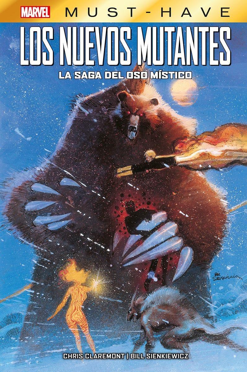 Marvel Must-Have. Los Nuevos Mutantes: La saga del oso místico | N0423-PAN30 | Chris Claremont, Bill Sienkiewicz | Terra de Còmic - Tu tienda de cómics online especializada en cómics, manga y merchandising